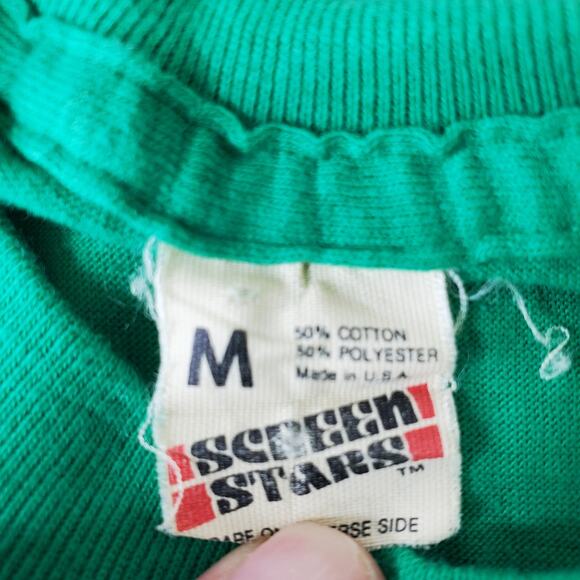 Screen Stars Vintage I'm Irish Short Sleeve T-Shirt Size M - Picture 4 of 5